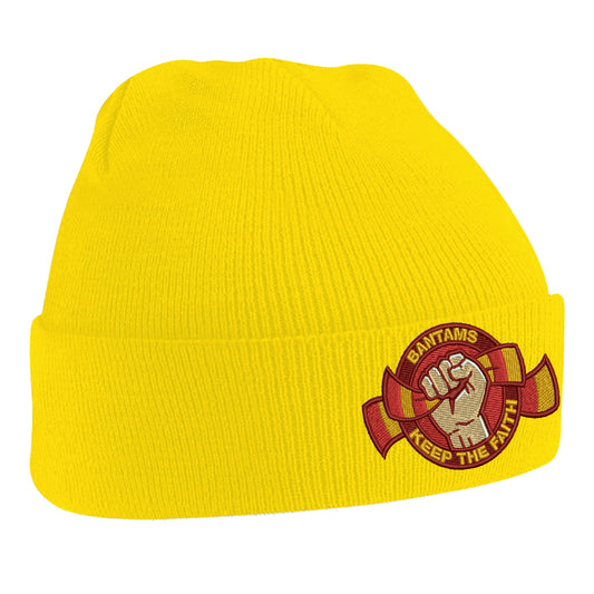 Bradford City Football Beanie Hat