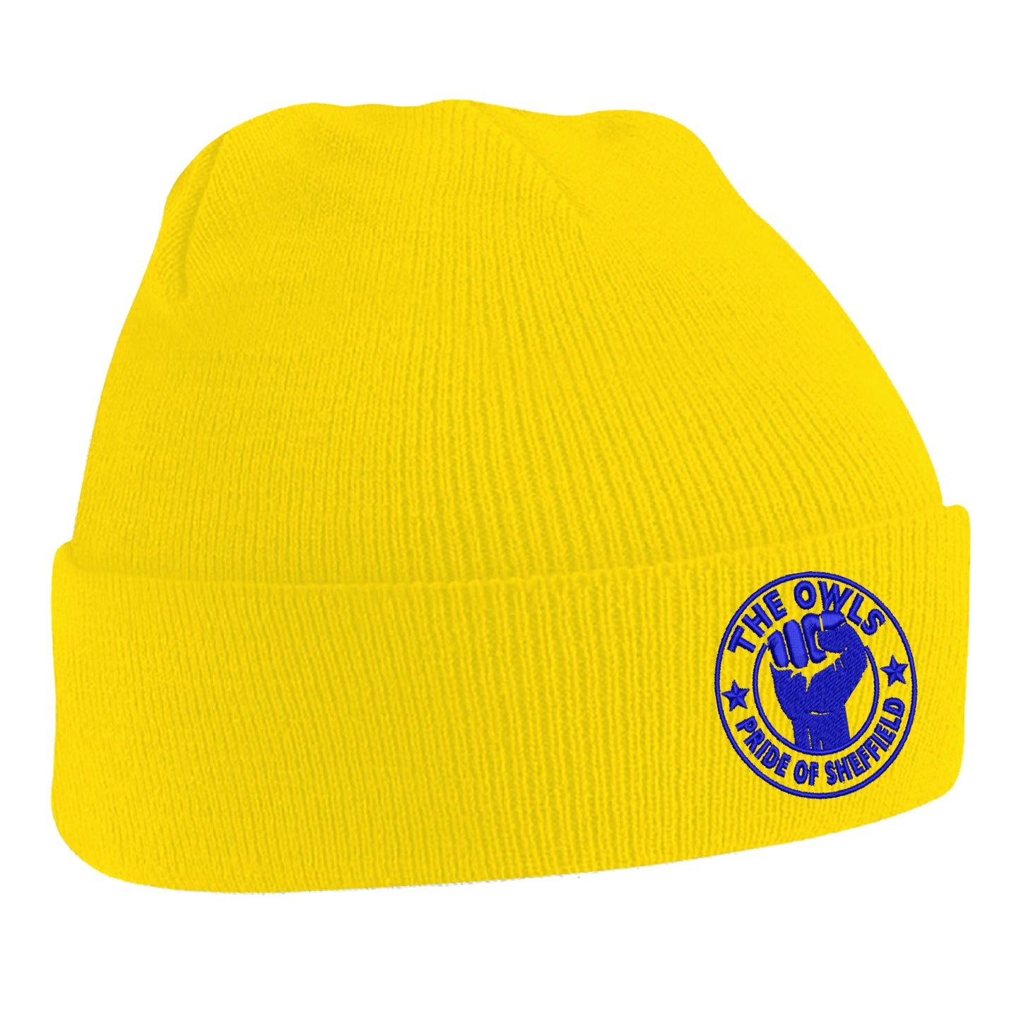 The Owls Pride of Sheffield Embroidered Beanie Hat