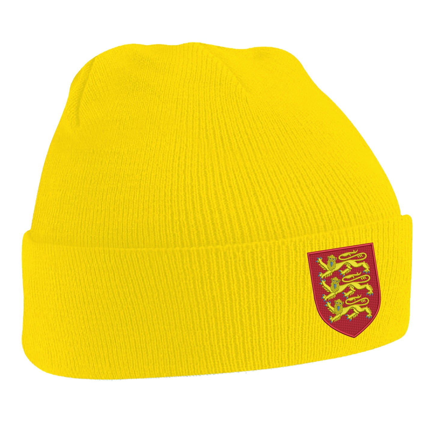 Coat of Arms of England Embroidered Beanie Hat