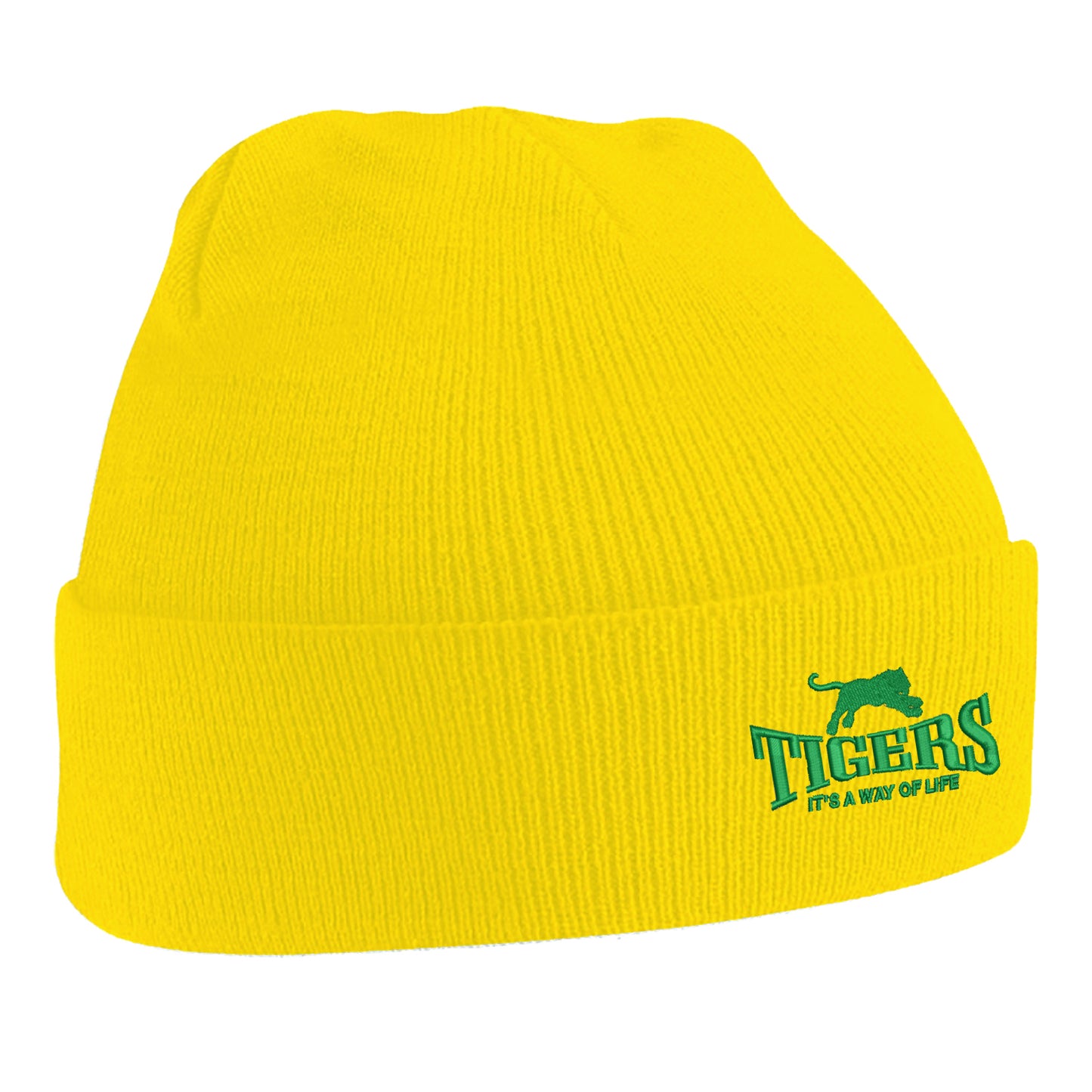 Tigers It's a Way of Life Embroidered Beanie Hat