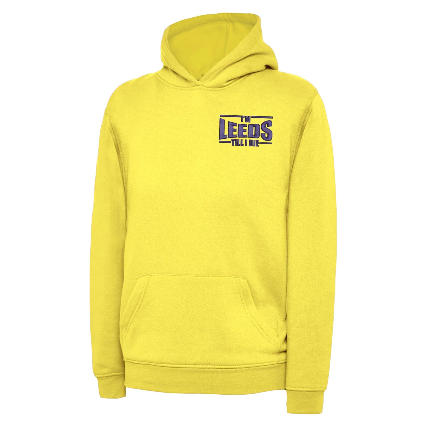 I'm Leeds Till I Die Embroidered Children's Hoodie