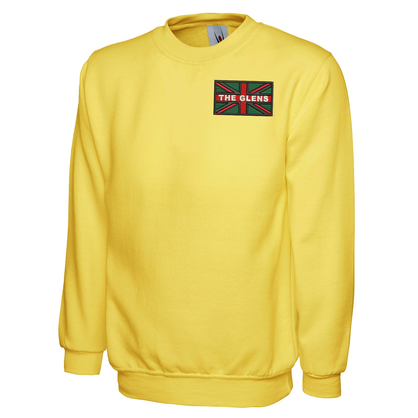 The Glens Coloured Union Jack Sweatshirt