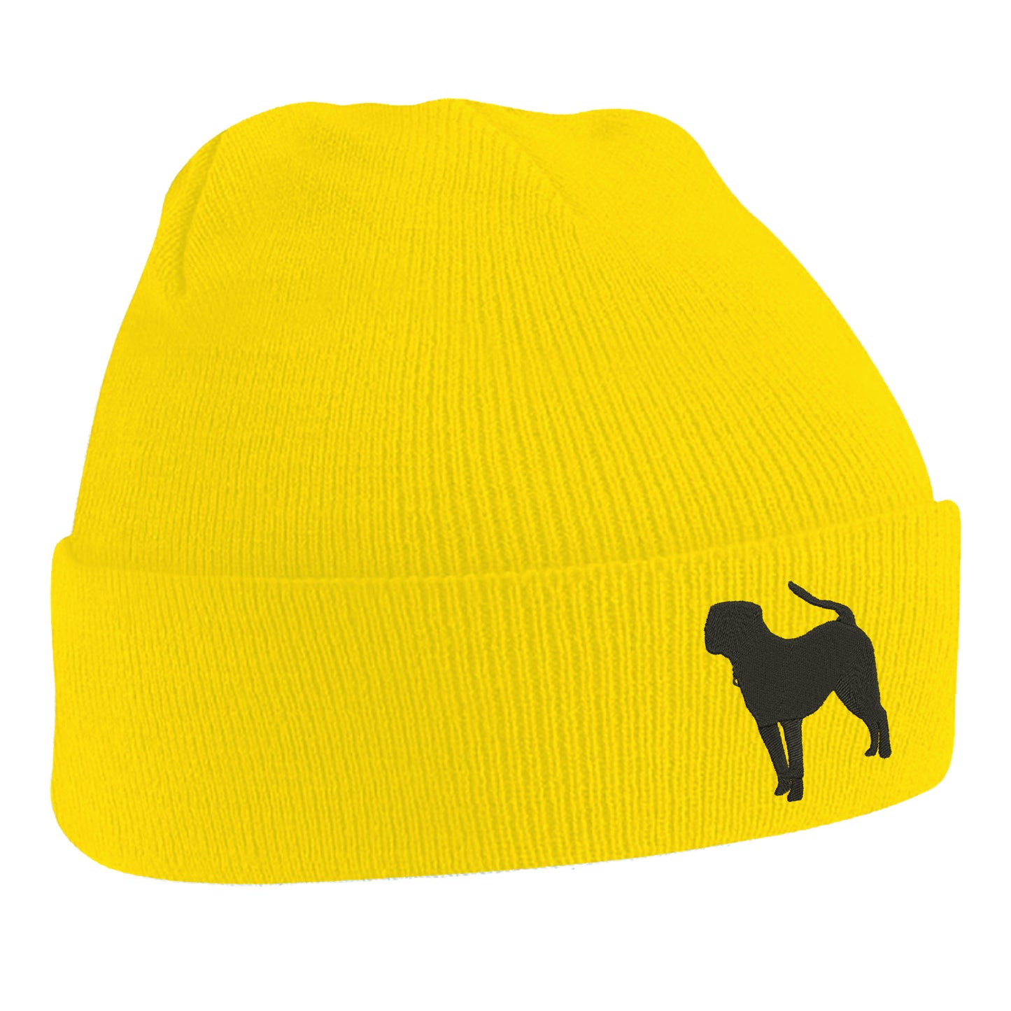 Pit Bull Embroidered Beanie Hat