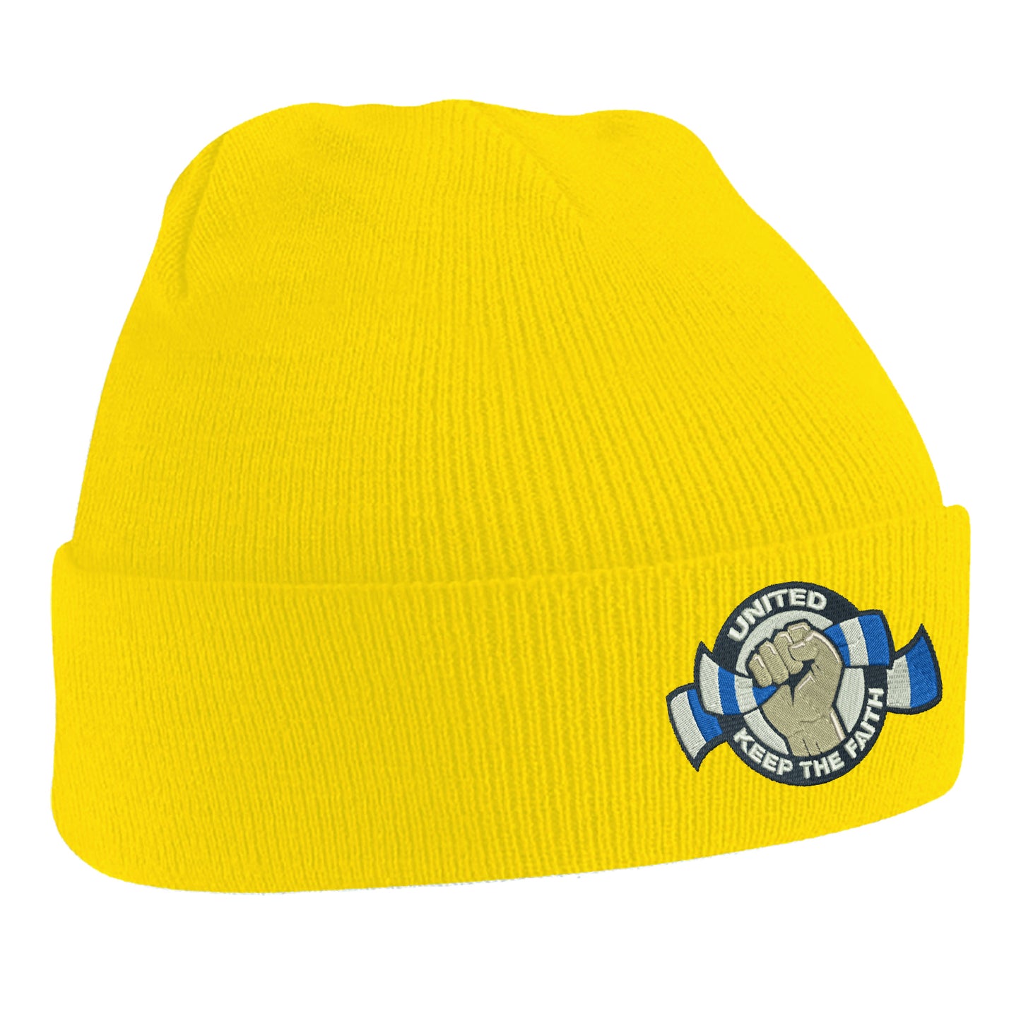 Leeds United Football Beanie Hat
