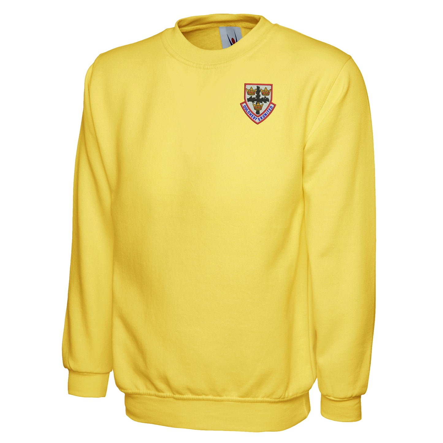 Retro Colchester 1970 Embroidered Classic Sweatshirt