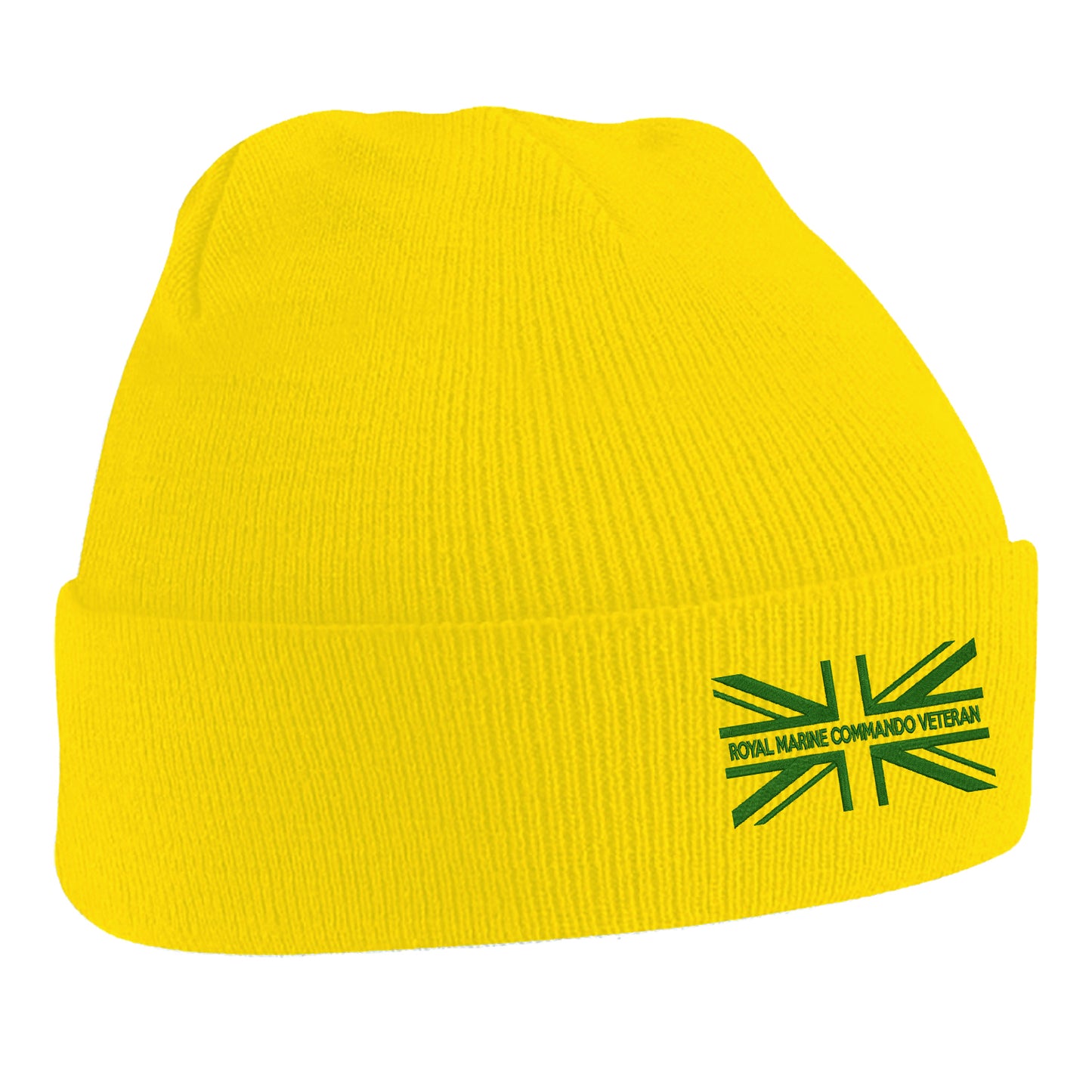 Royal Marine Commando Veteran Union Jack Beanie Hat