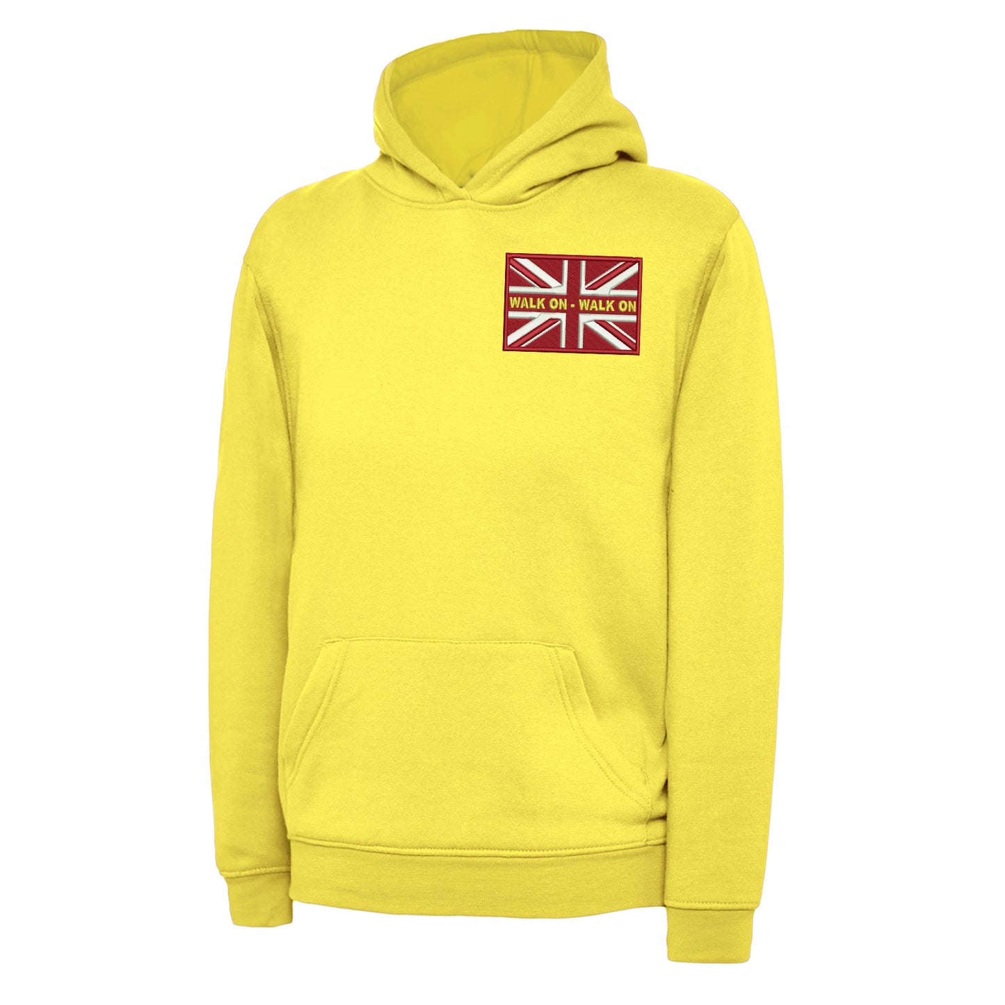 Walk On Walk On Coloured Union Jack Hoodie