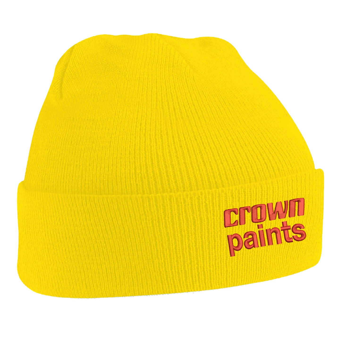 Retro Crown Paints Beanie Hat