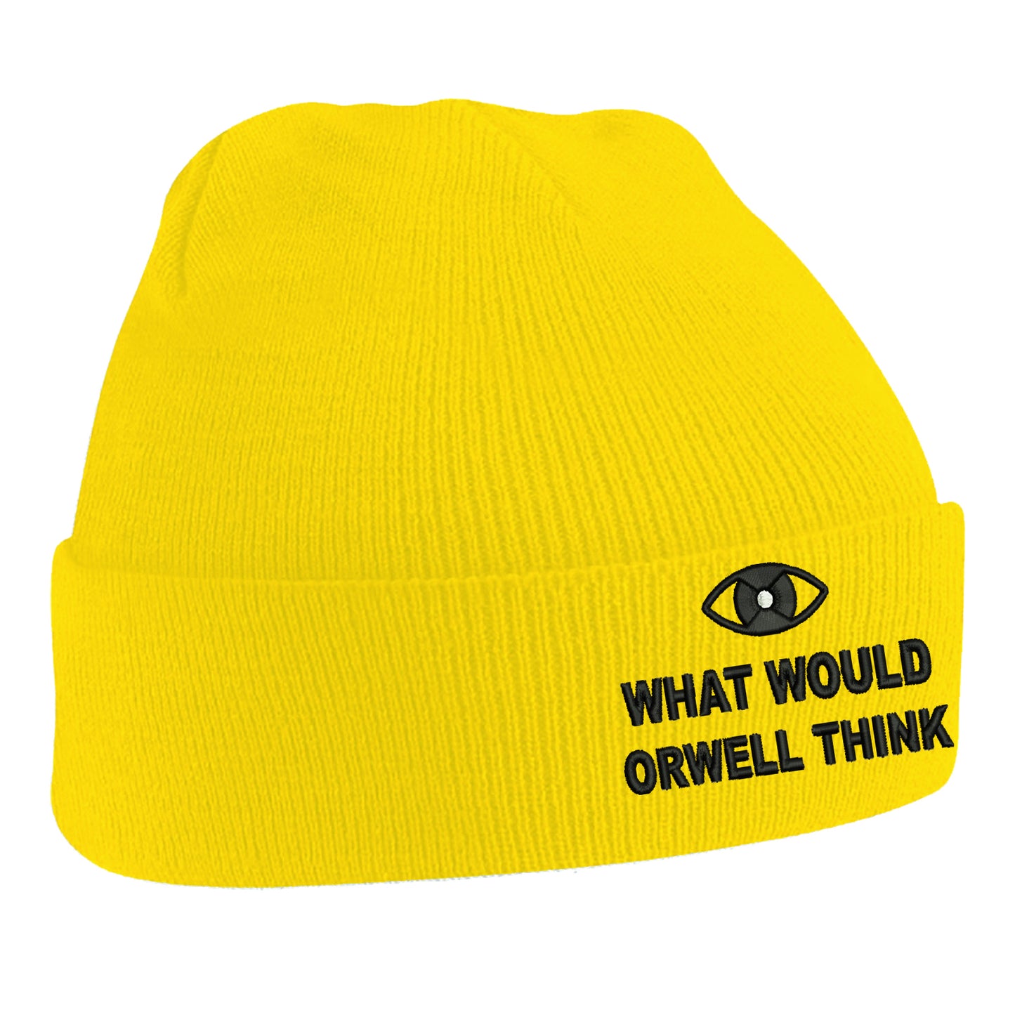 What Would Orwell Think Elon Musk Beanie Hat