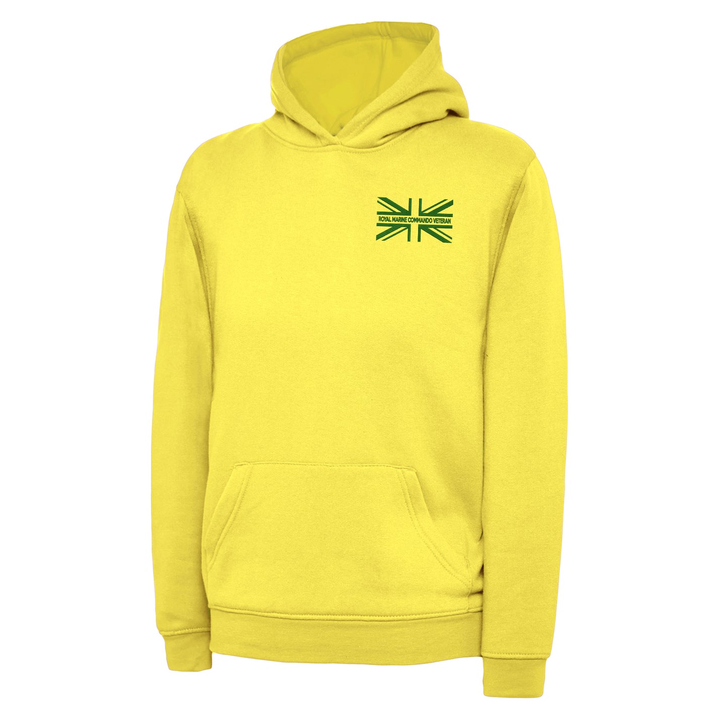 Royal Marine Commando Veteran Union Jack Embroidered Children's Hoodie