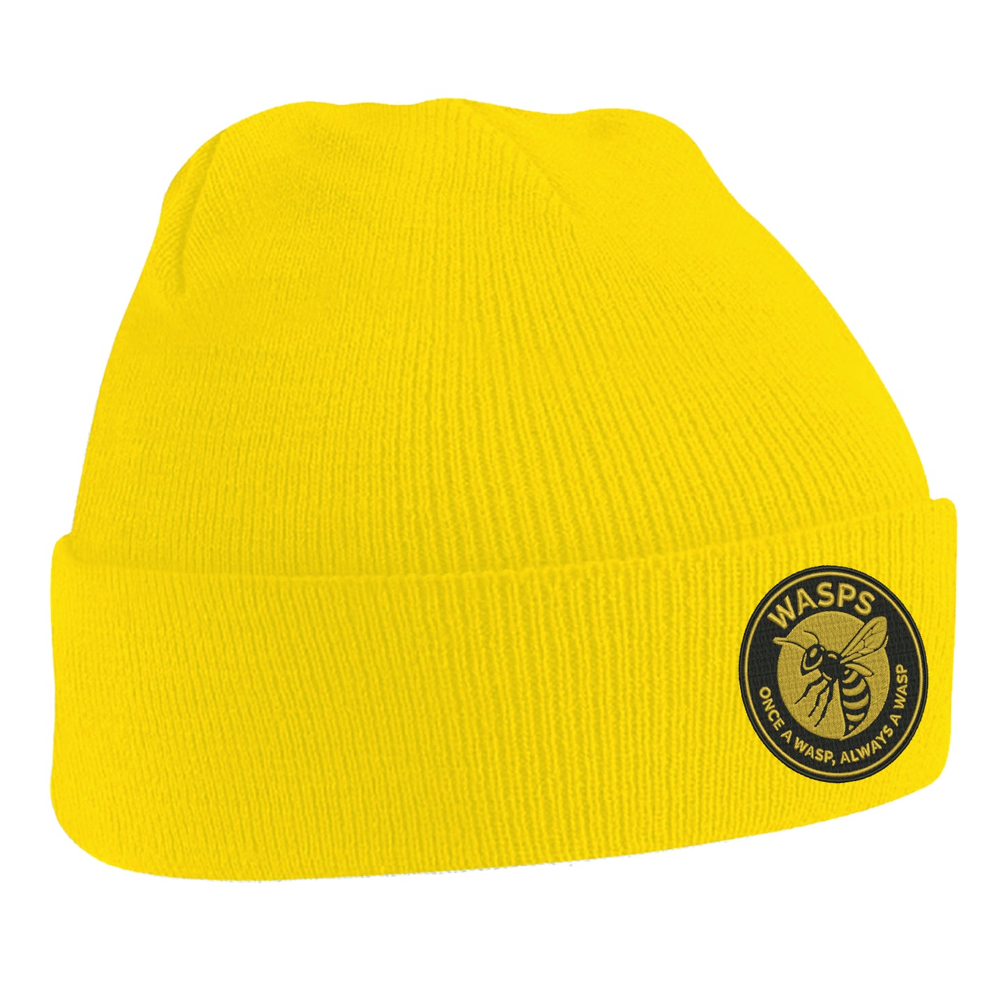 Once a Wasp Always a Wasp Rugby Beanie Hat