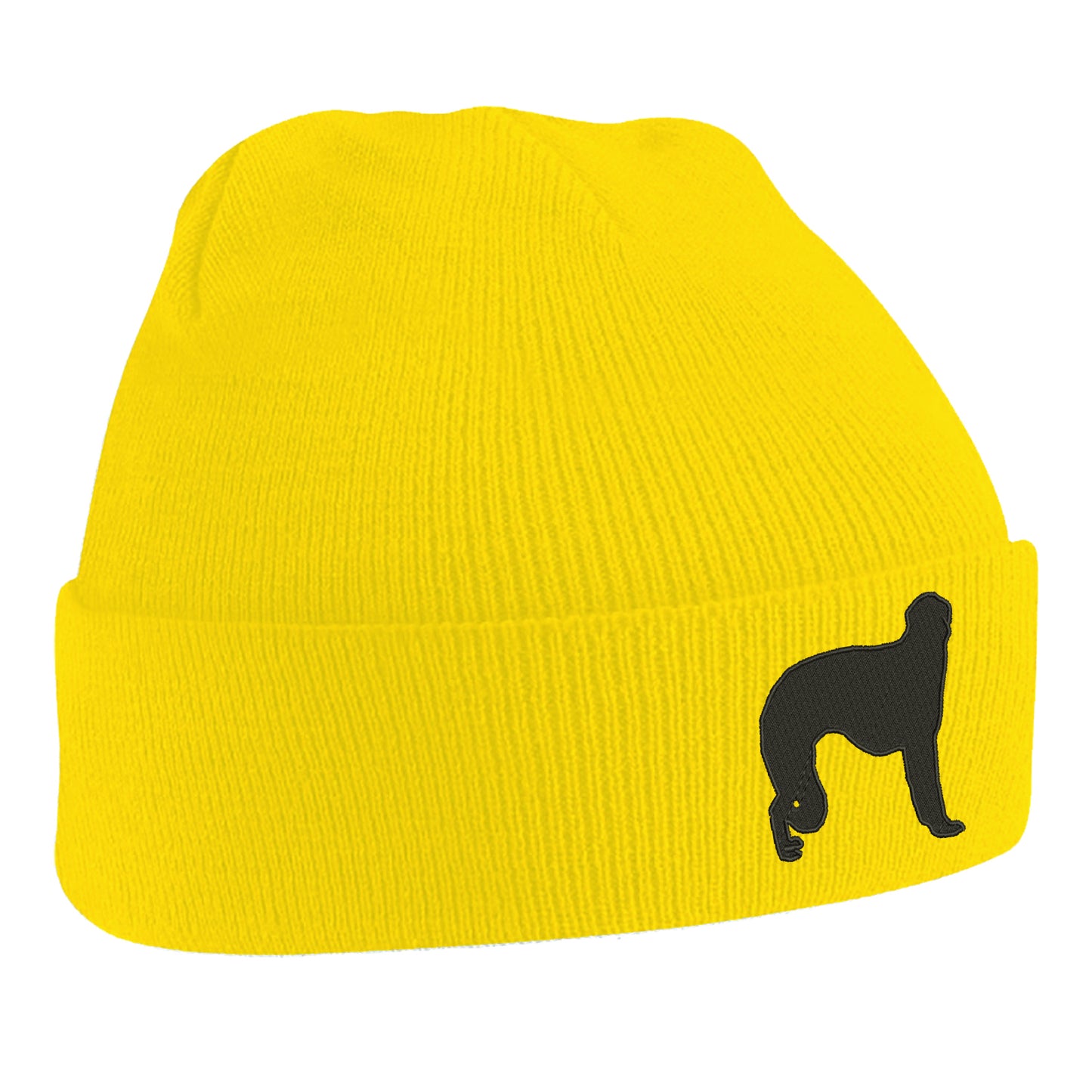 Borzoi Embroidered Beanie Hat