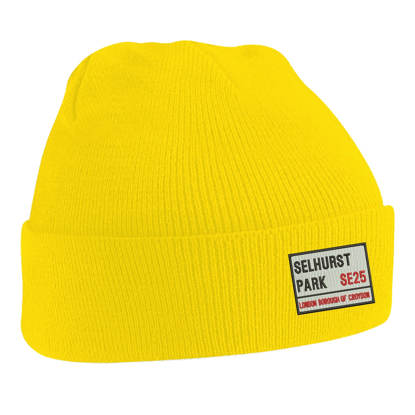 Selhurst Park SE25 Embroidered Beanie Hat