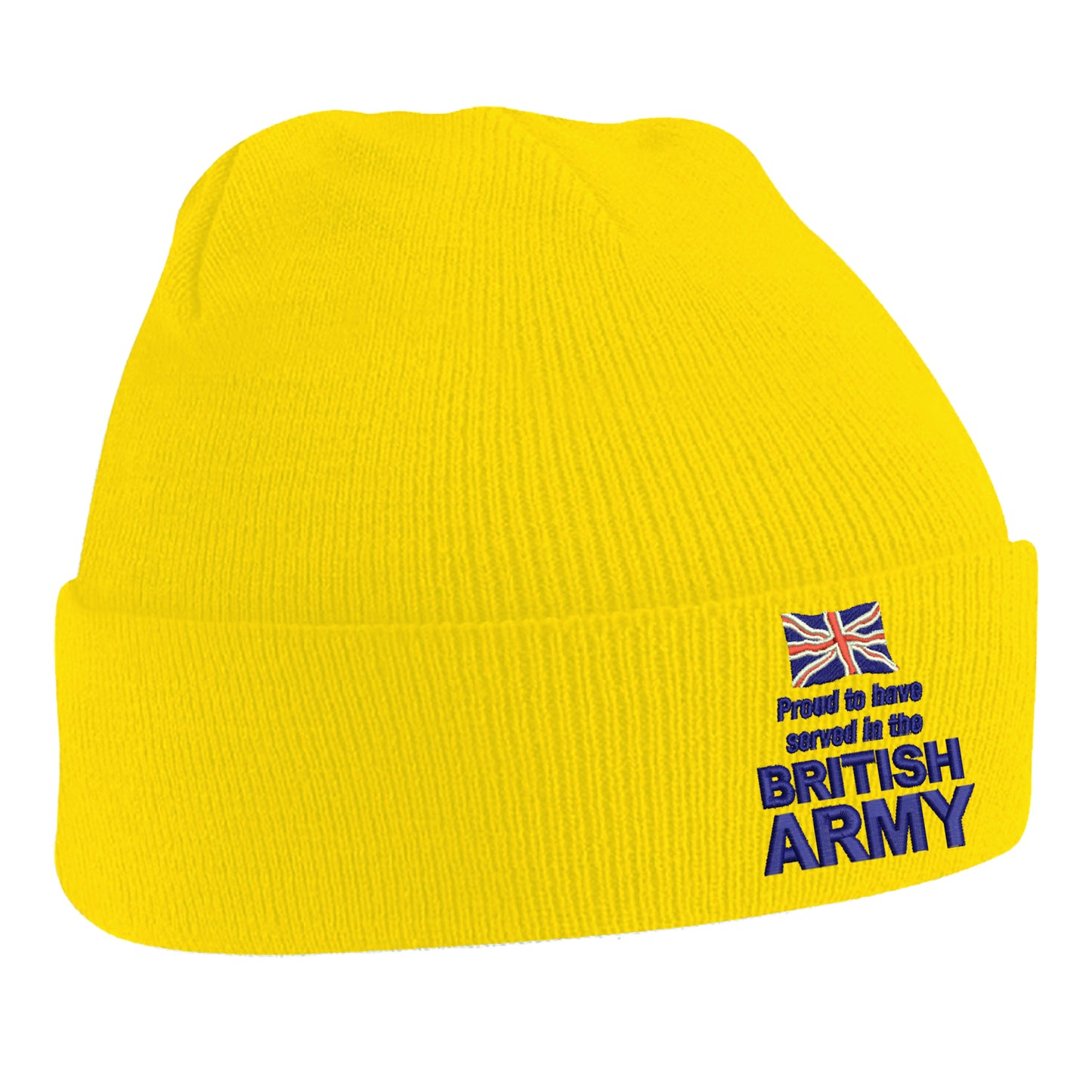 Proud to Have Served in The British Army Beanie Hat