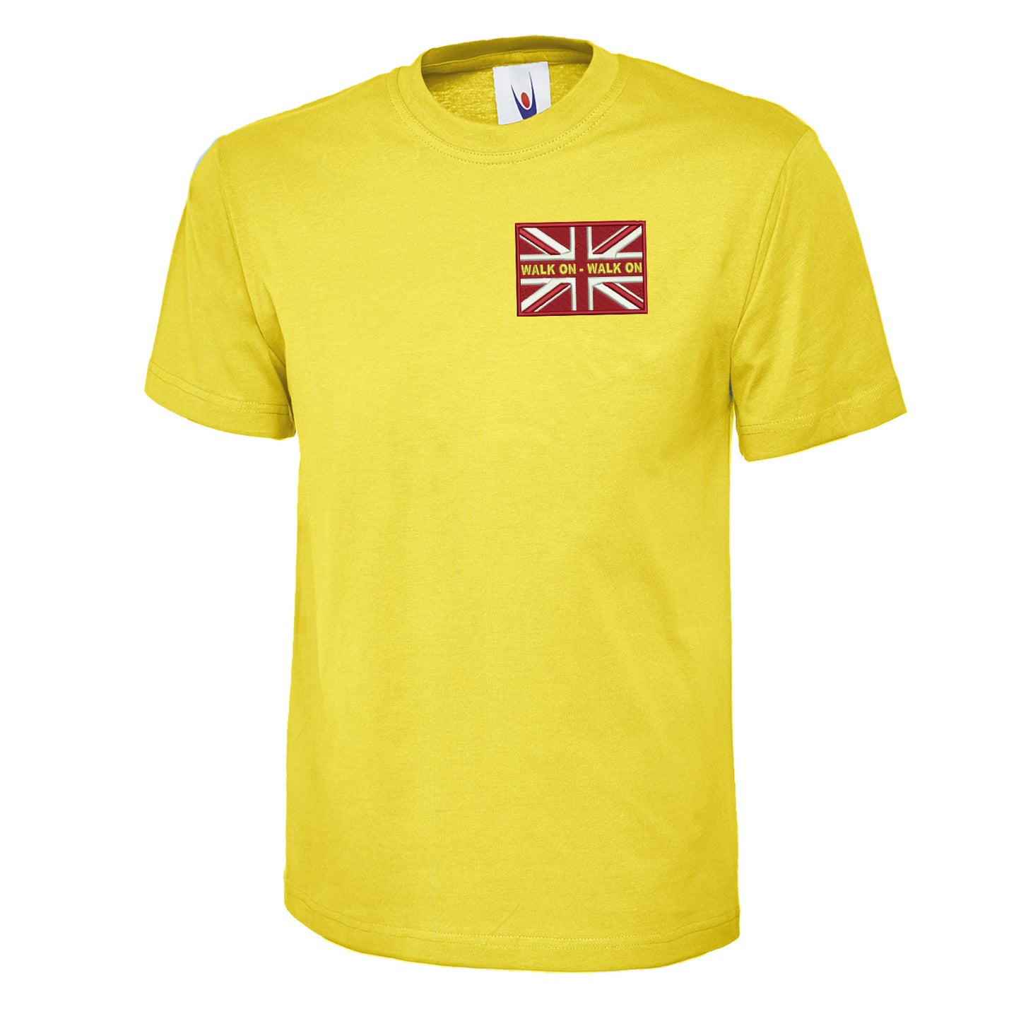 Walk On Walk On Coloured Union Jack T Shirt