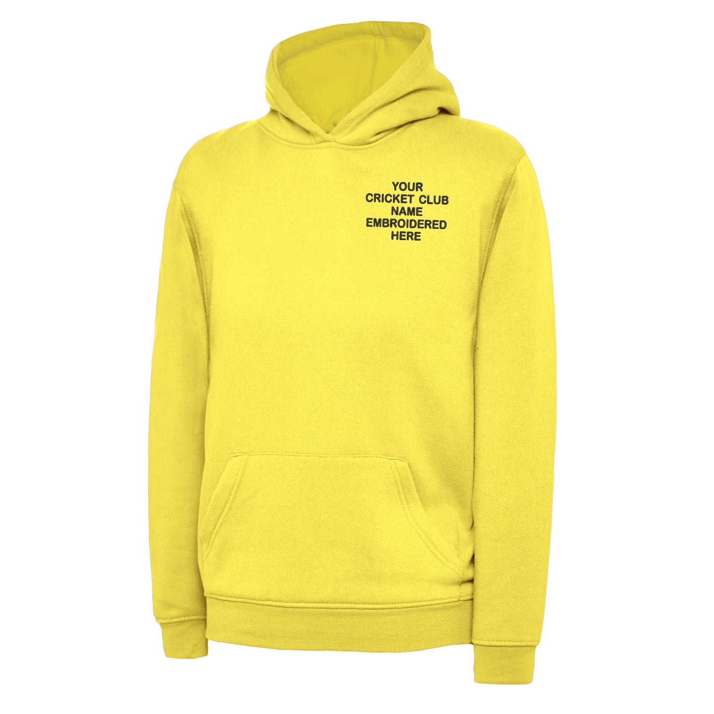 Personalised Cricket Club Children's Hoodie