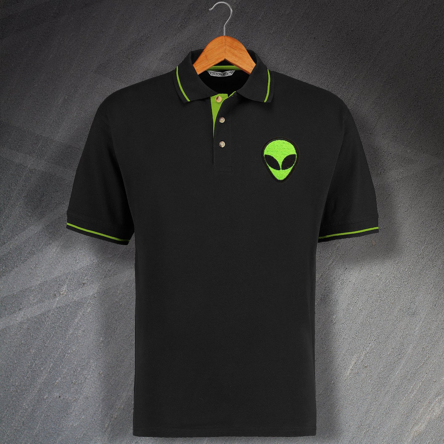 Alien Head Polo Shirt