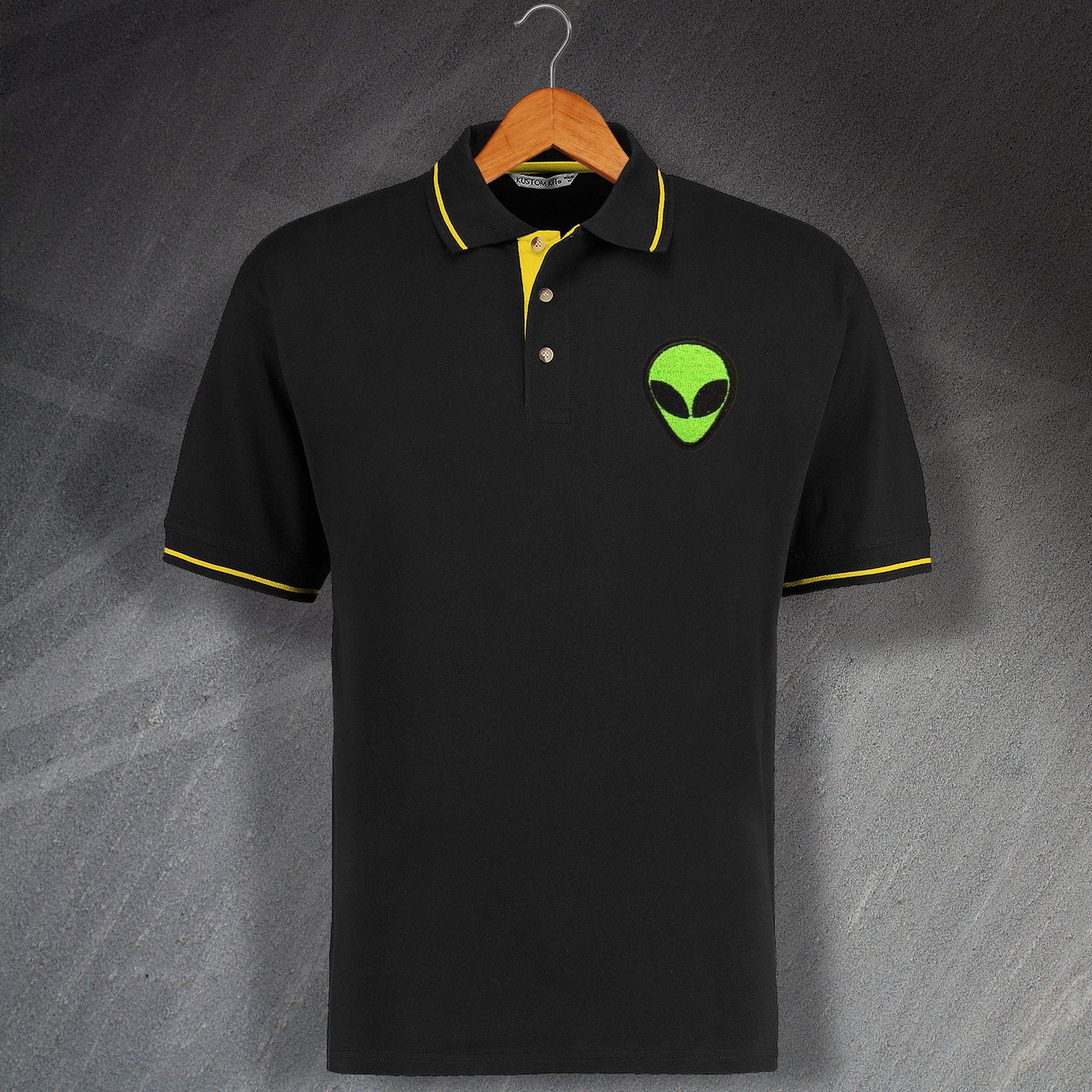 Alien Head Polo Shirt