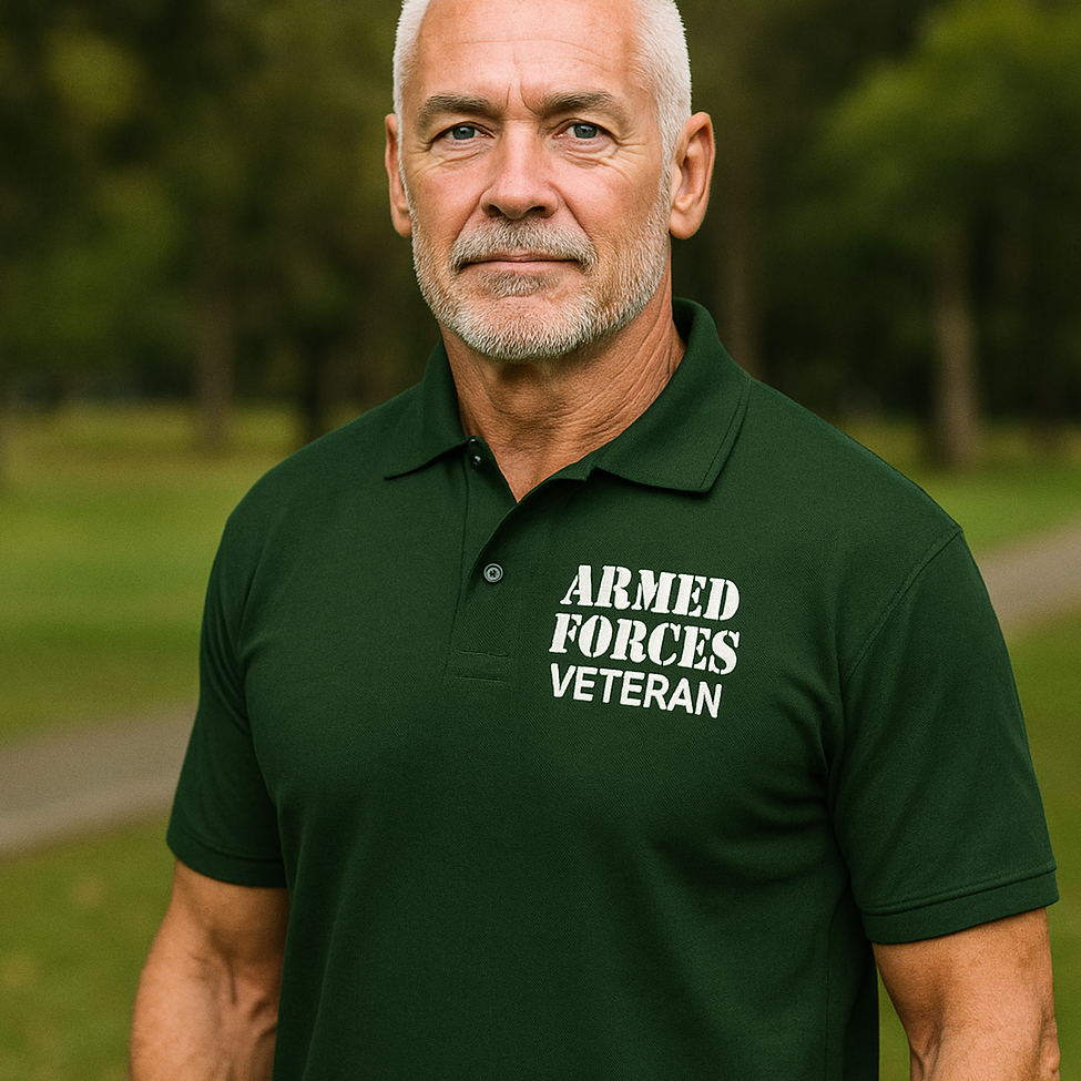 Armed Forces Veteran Polo Shirt for Sale UK
