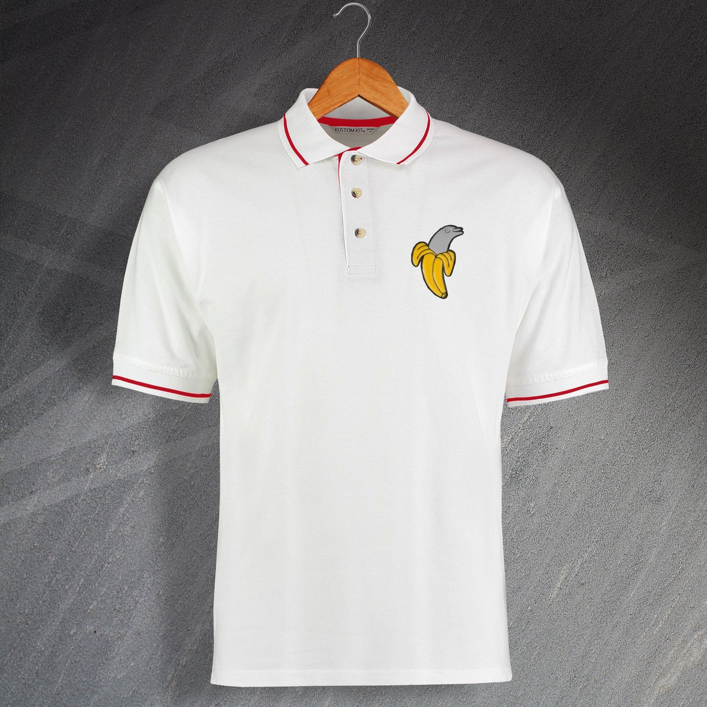 Banana Dolphin Polo Shirt