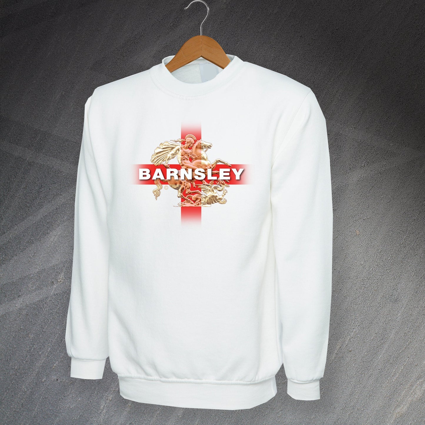 Barnsley Saint George and The Dragon Sweatshirt