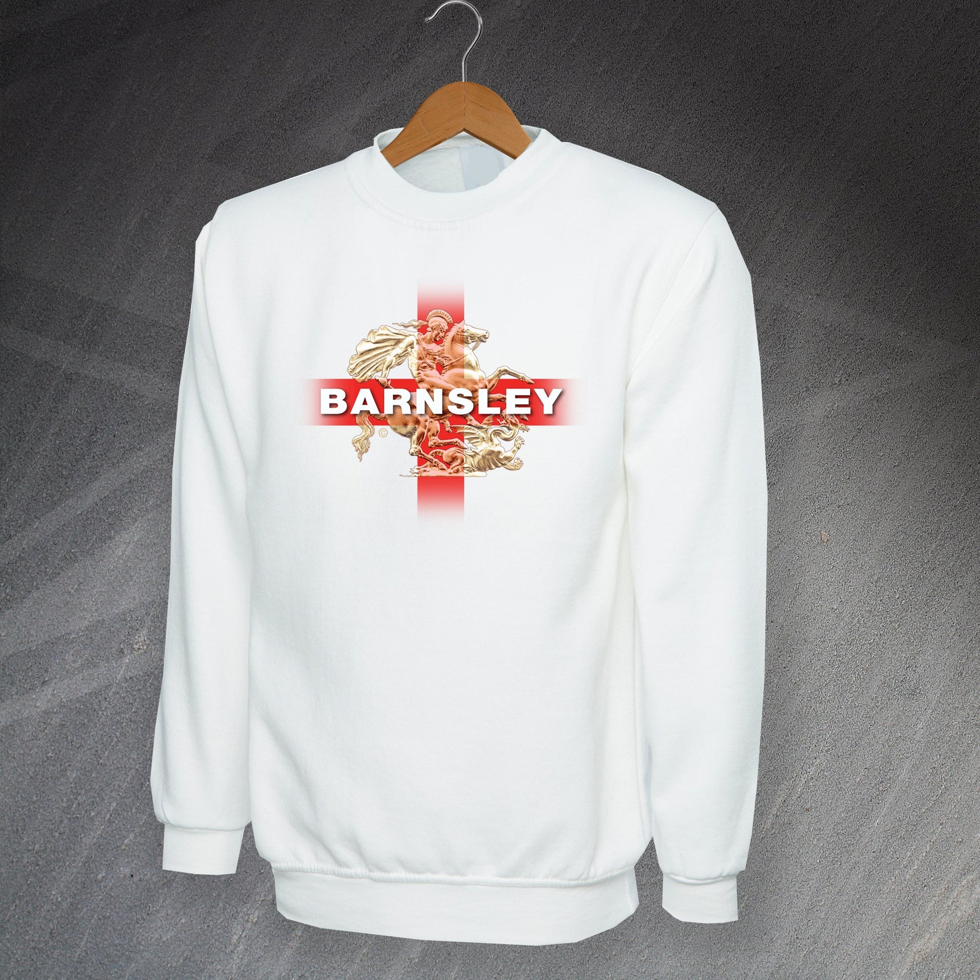 Barnsley Saint George and The Dragon Sweatshirt
