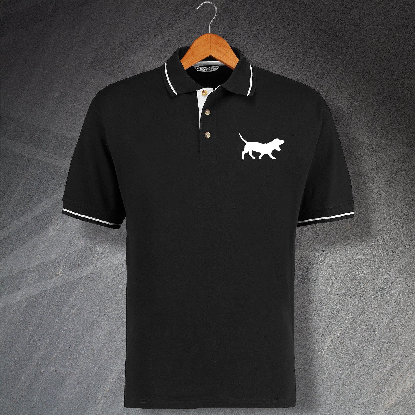 Basset Hound Polo Shirt