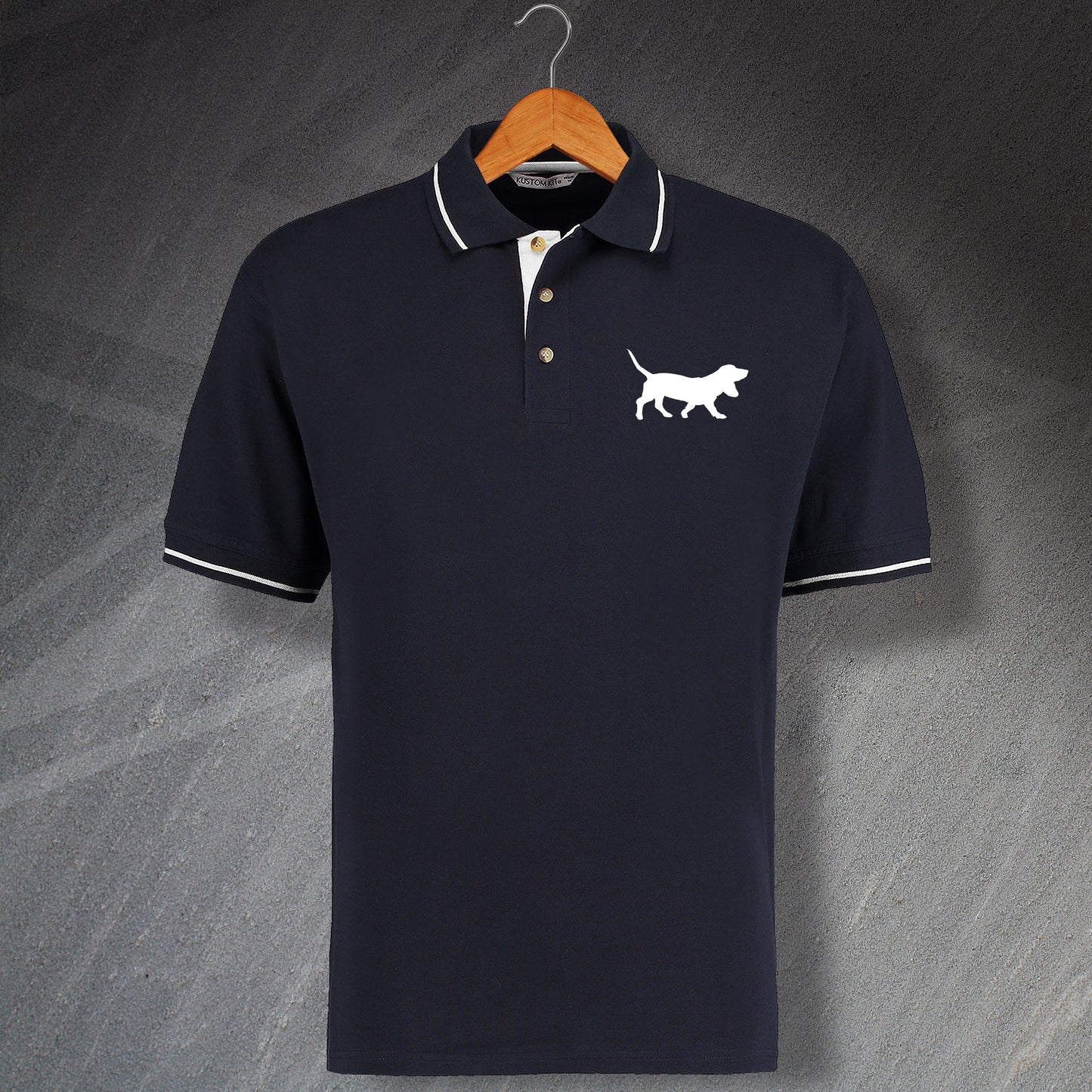 Basset Hound Polo Shirt