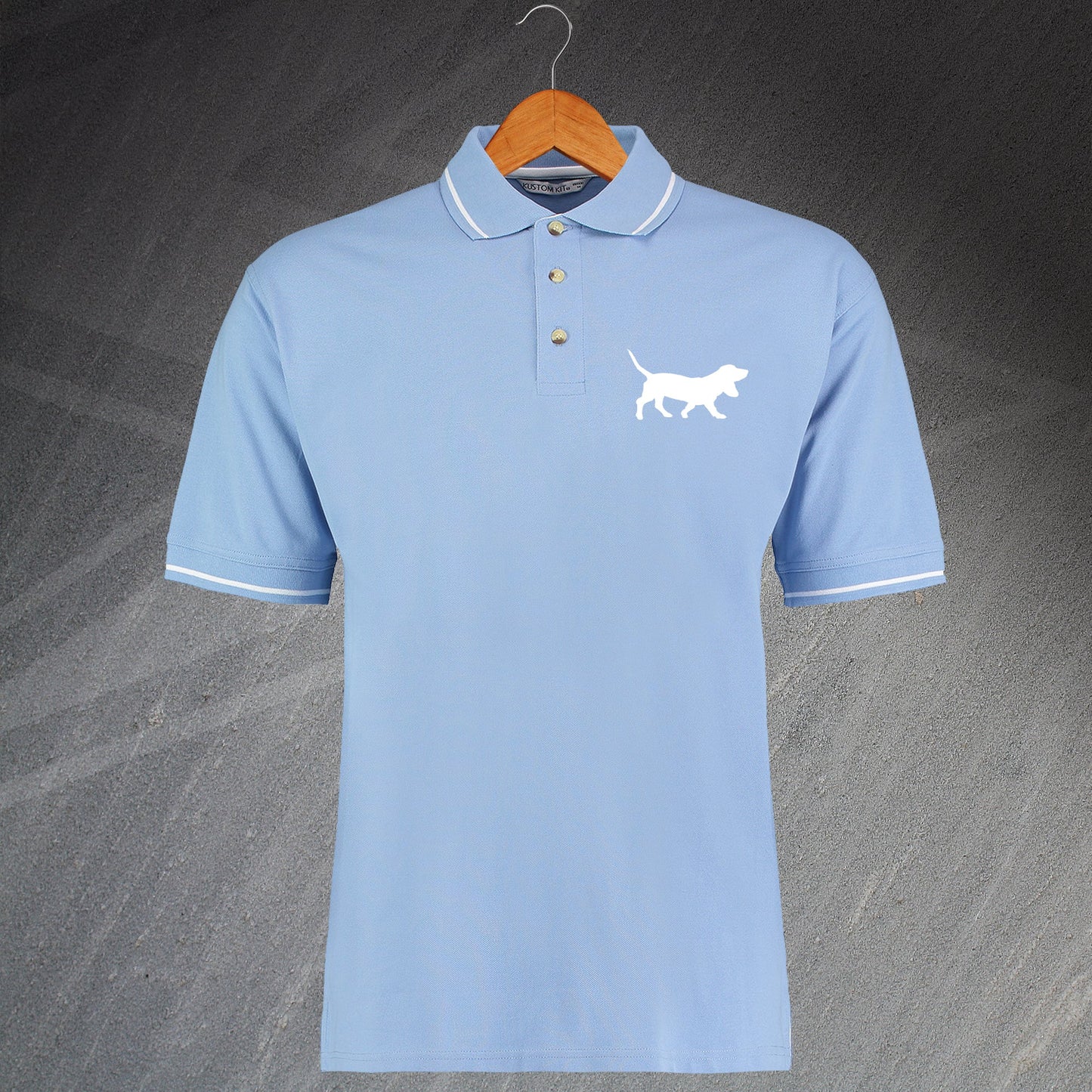 Basset Hound Polo Shirt