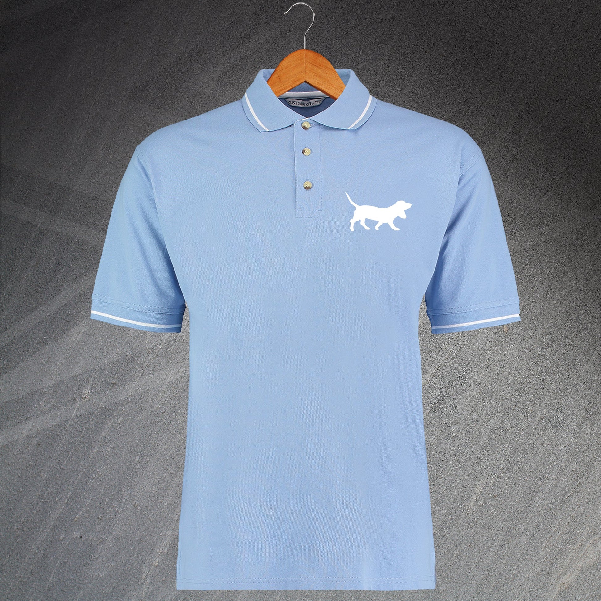 Basset Hound Polo Shirt