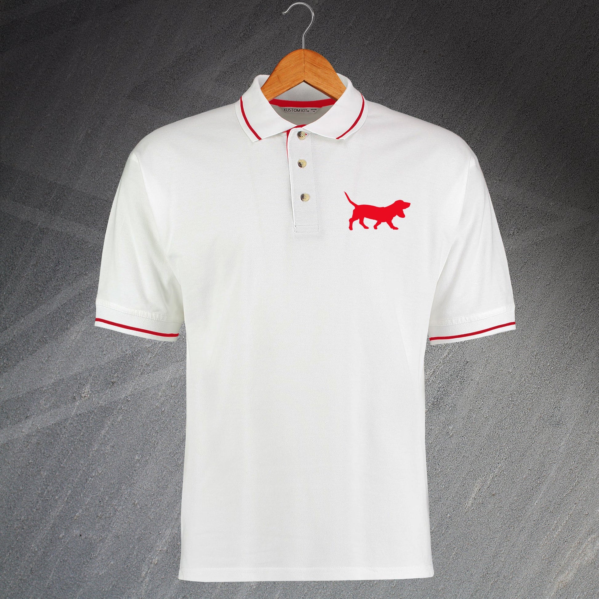 Basset Hound Polo Shirt
