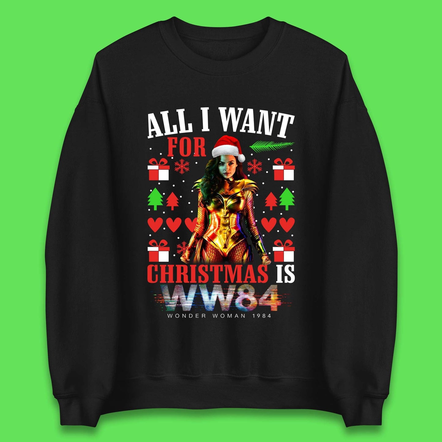 Wonder Woman Christmas Jumper