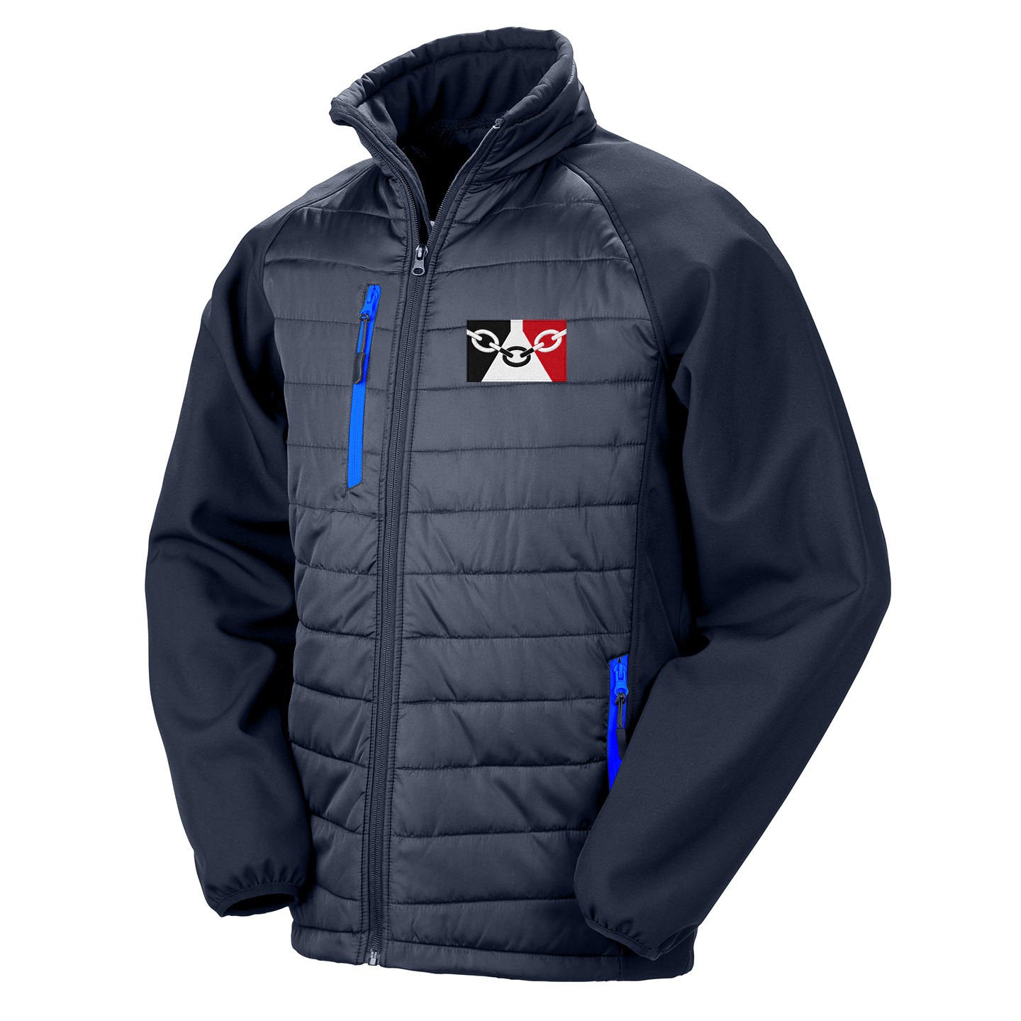 Black Country Flag Softshell Jacket