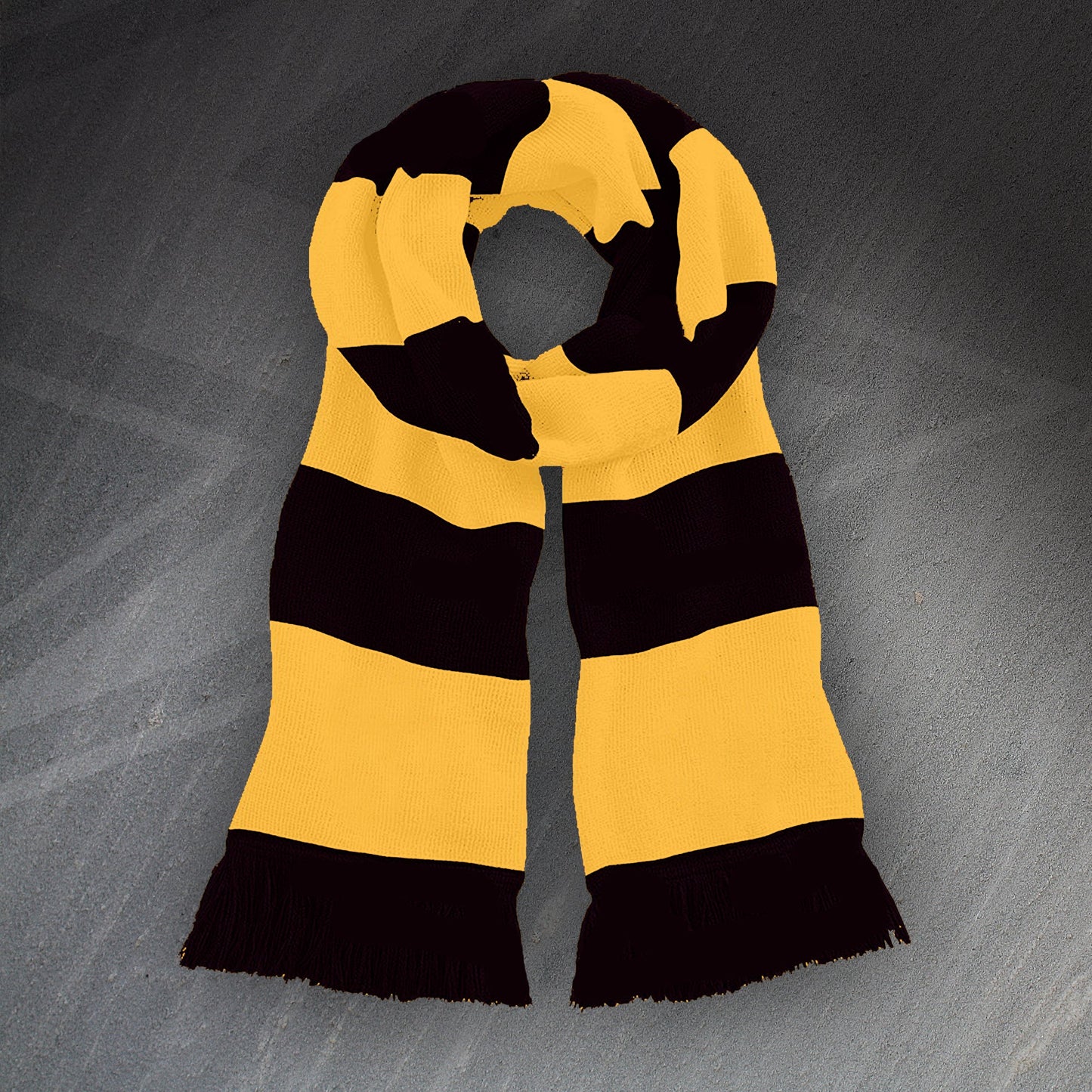 Black Gold Bar Scarf
