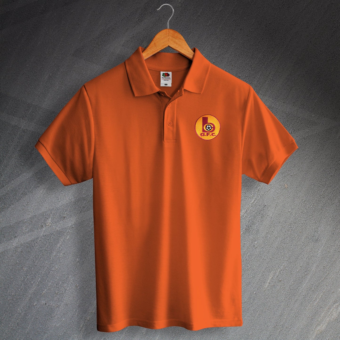 Old School Bradford Football Polo Shirt