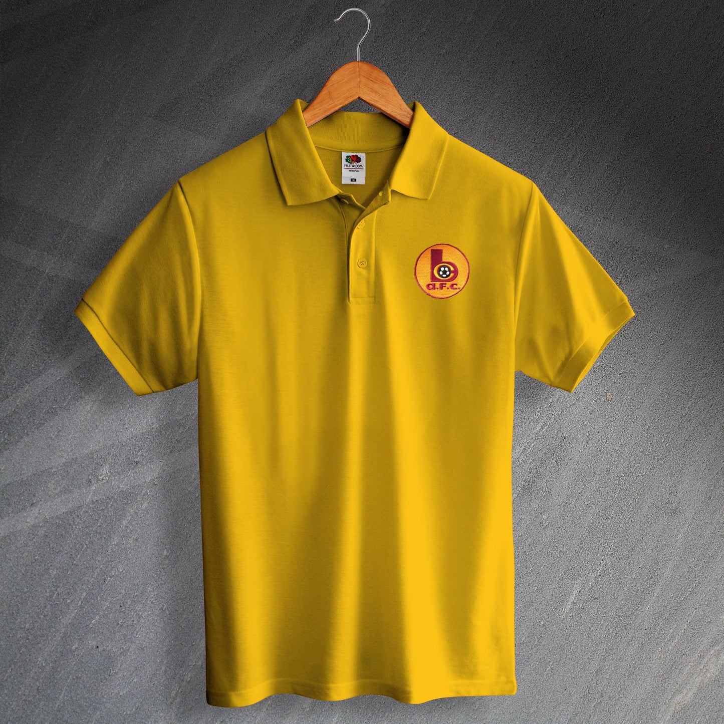 Old School Bradford Football Polo Shirt