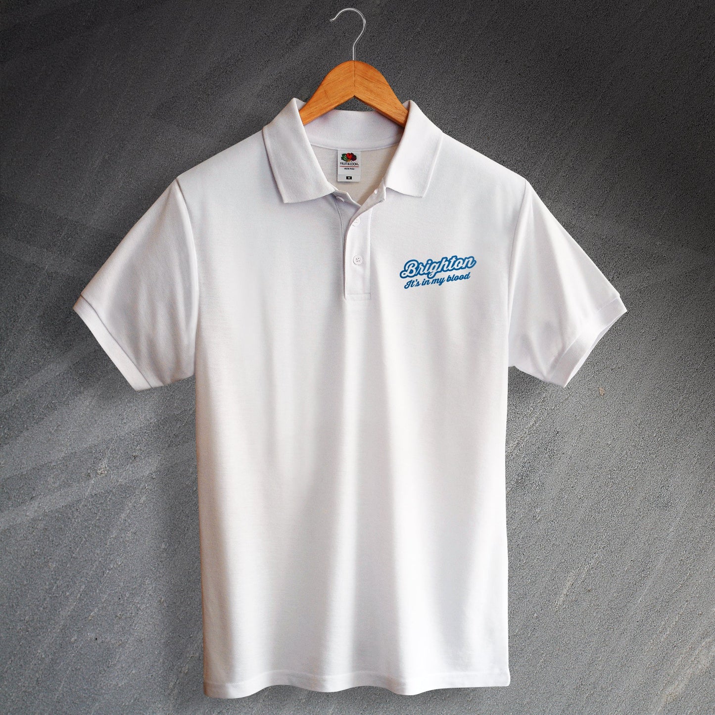 Printed Brighton Polo Shirt