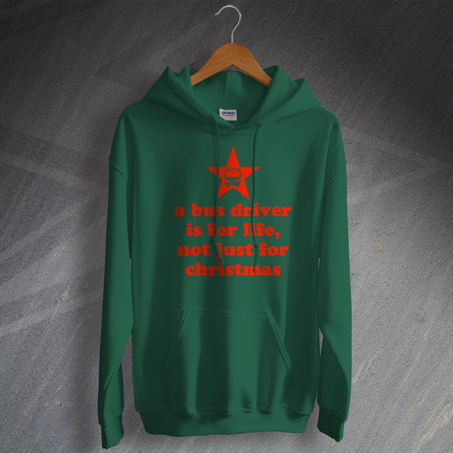Bus Driver Xmas Hoodie