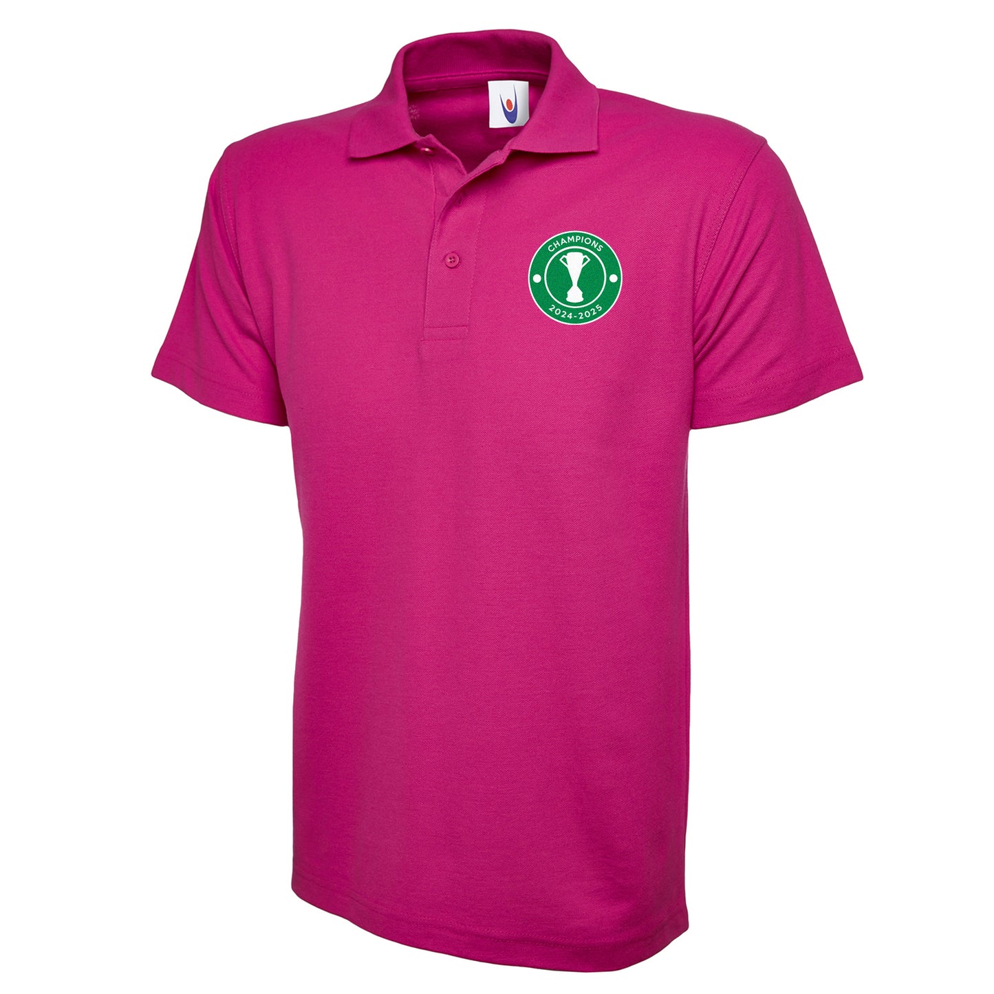 Celtic Champions 2024-2025 Embroidered Classic Polo Shirt