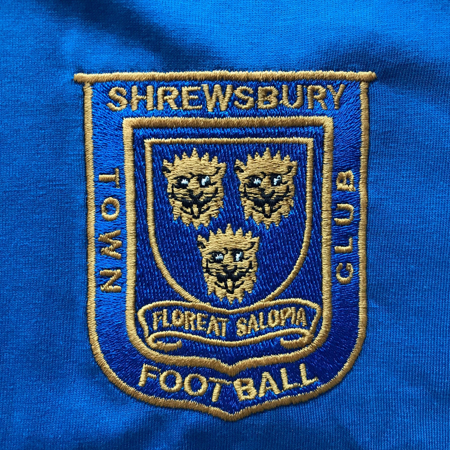 Retro Shrewsbury 1970 Embroidered Polyester Cool T-Shirt