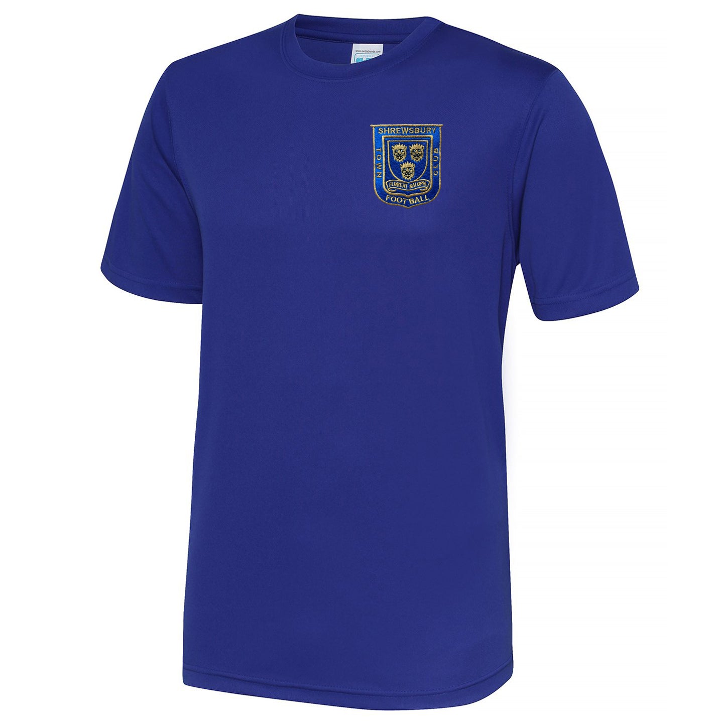 Retro Shrewsbury 1970 Embroidered Polyester Cool T-Shirt
