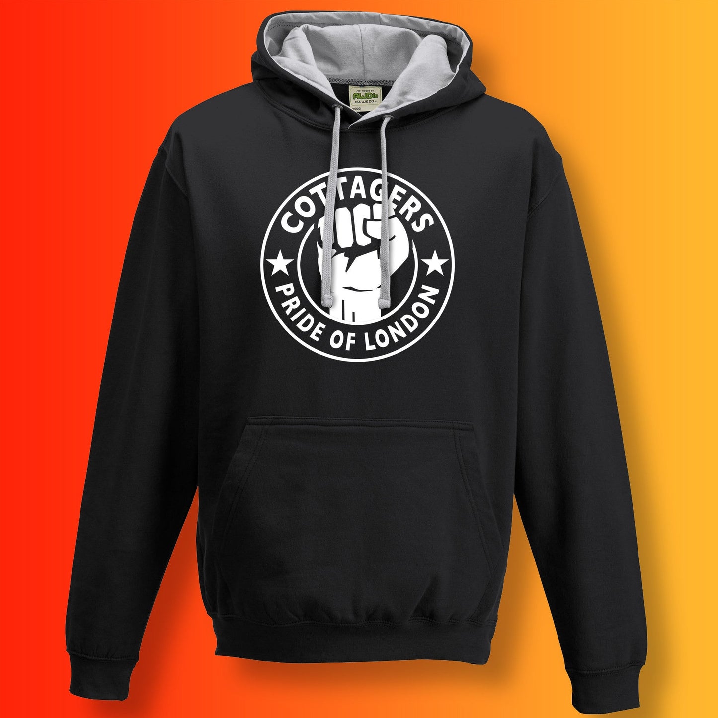 Cottagers Pride of London Contrast Hoodie