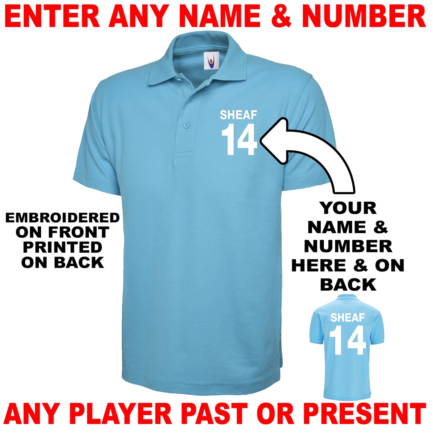 Custom Coventry Football Shirt Ben Sheaf