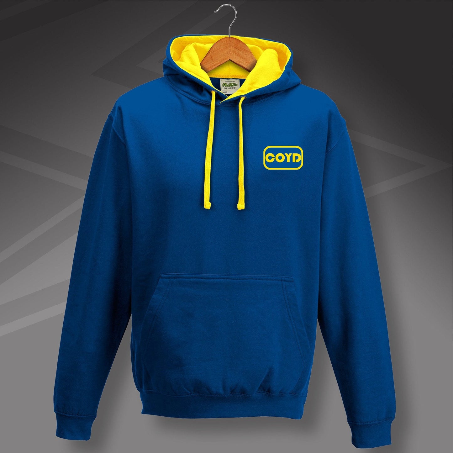 COYD Embroidered Contrast Hoodie