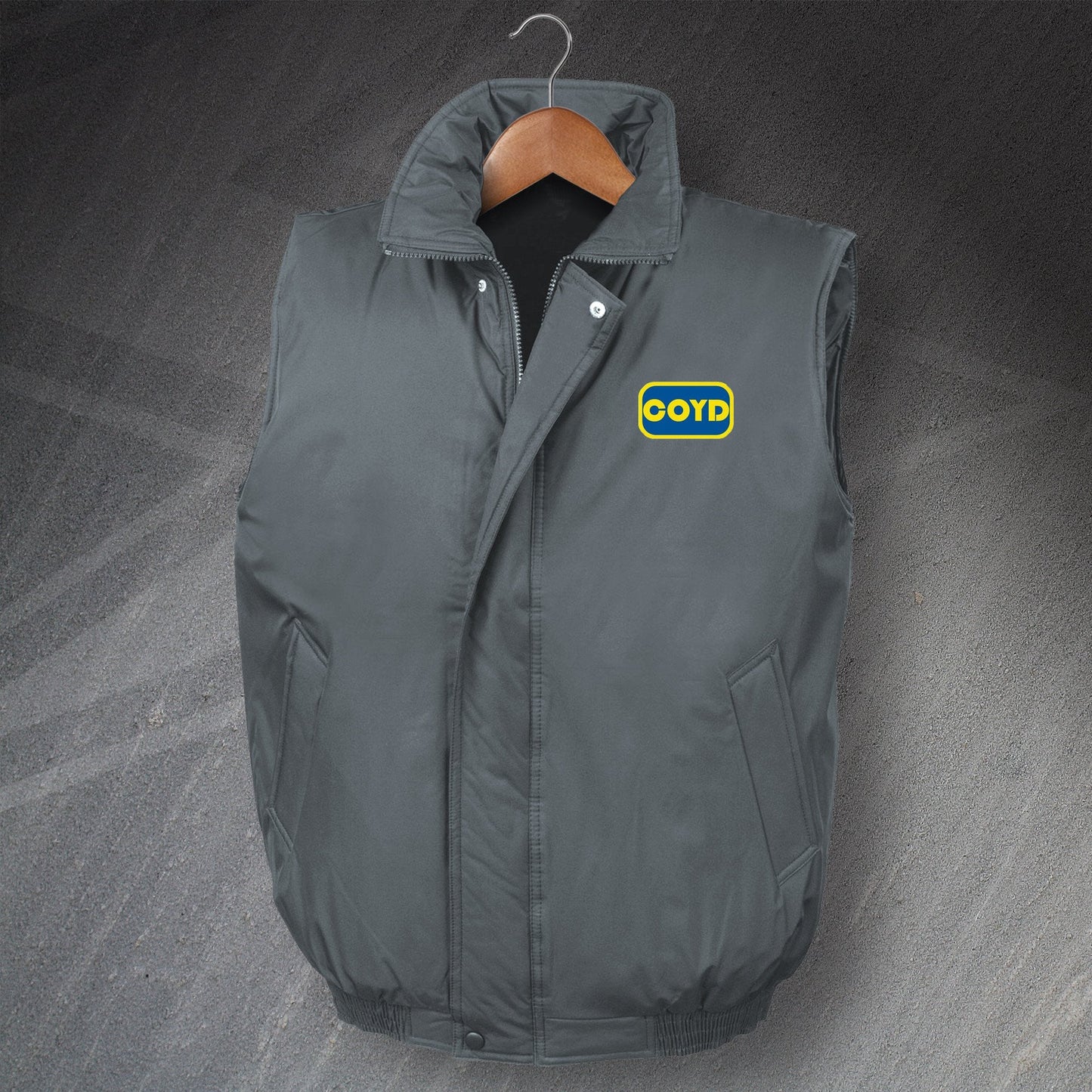 COYD Embroidered Padded Gilet