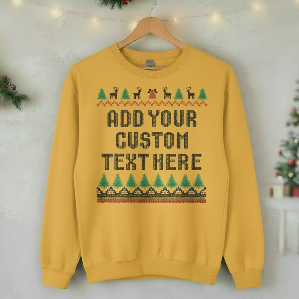 Custom Christmas Jumper
