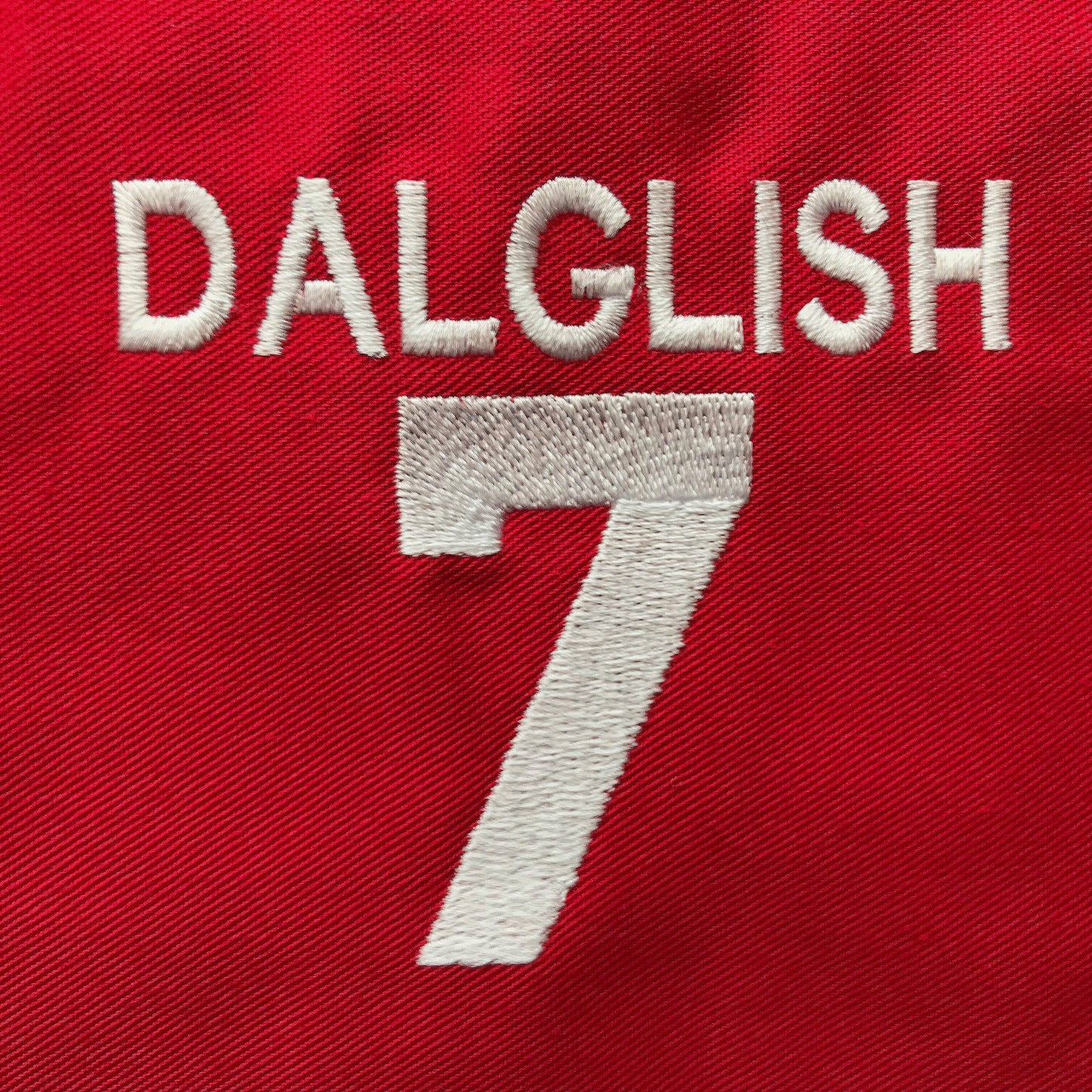 Kenny Dalglish Embroidered Badge