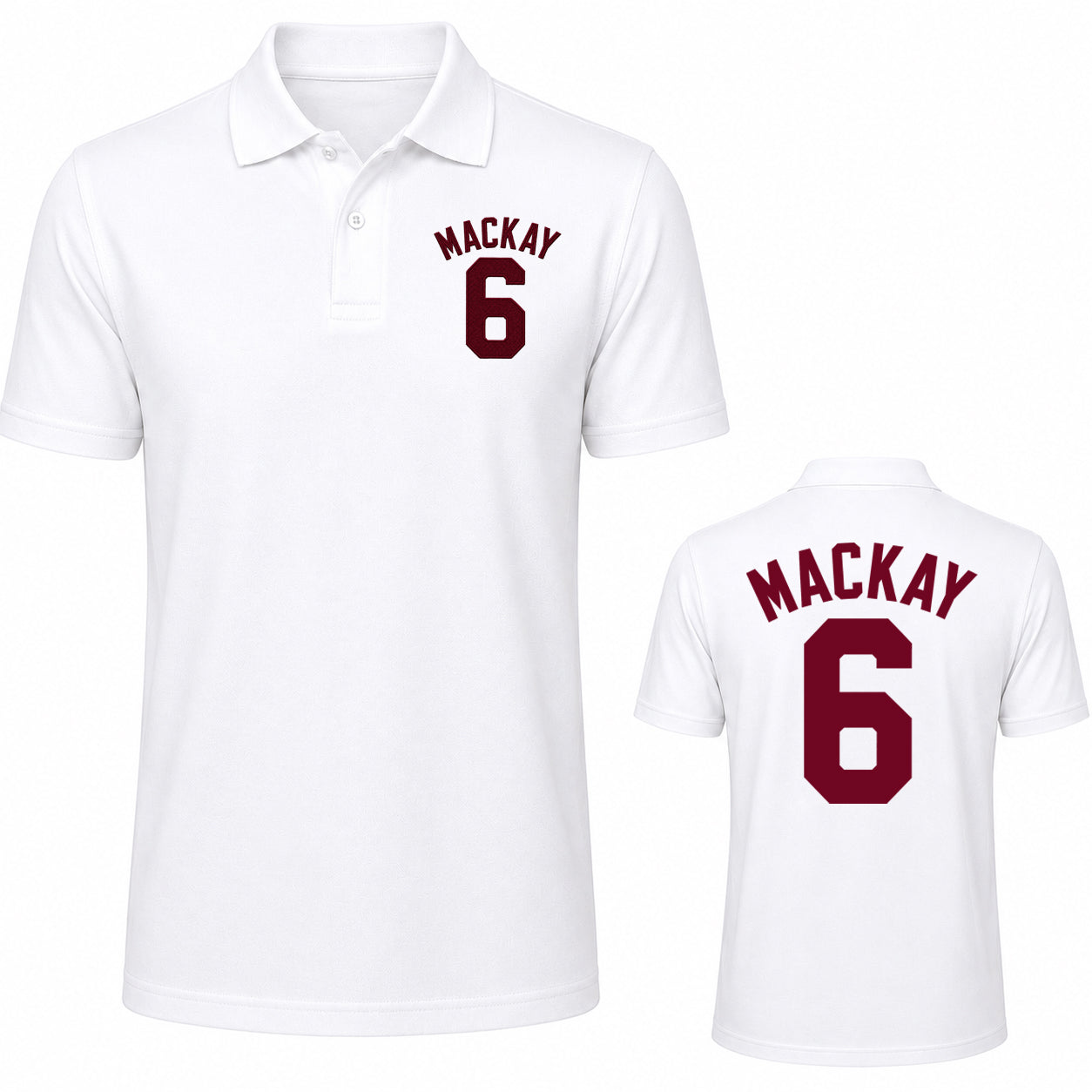 Dave Mackay Hearts Football Shirt
