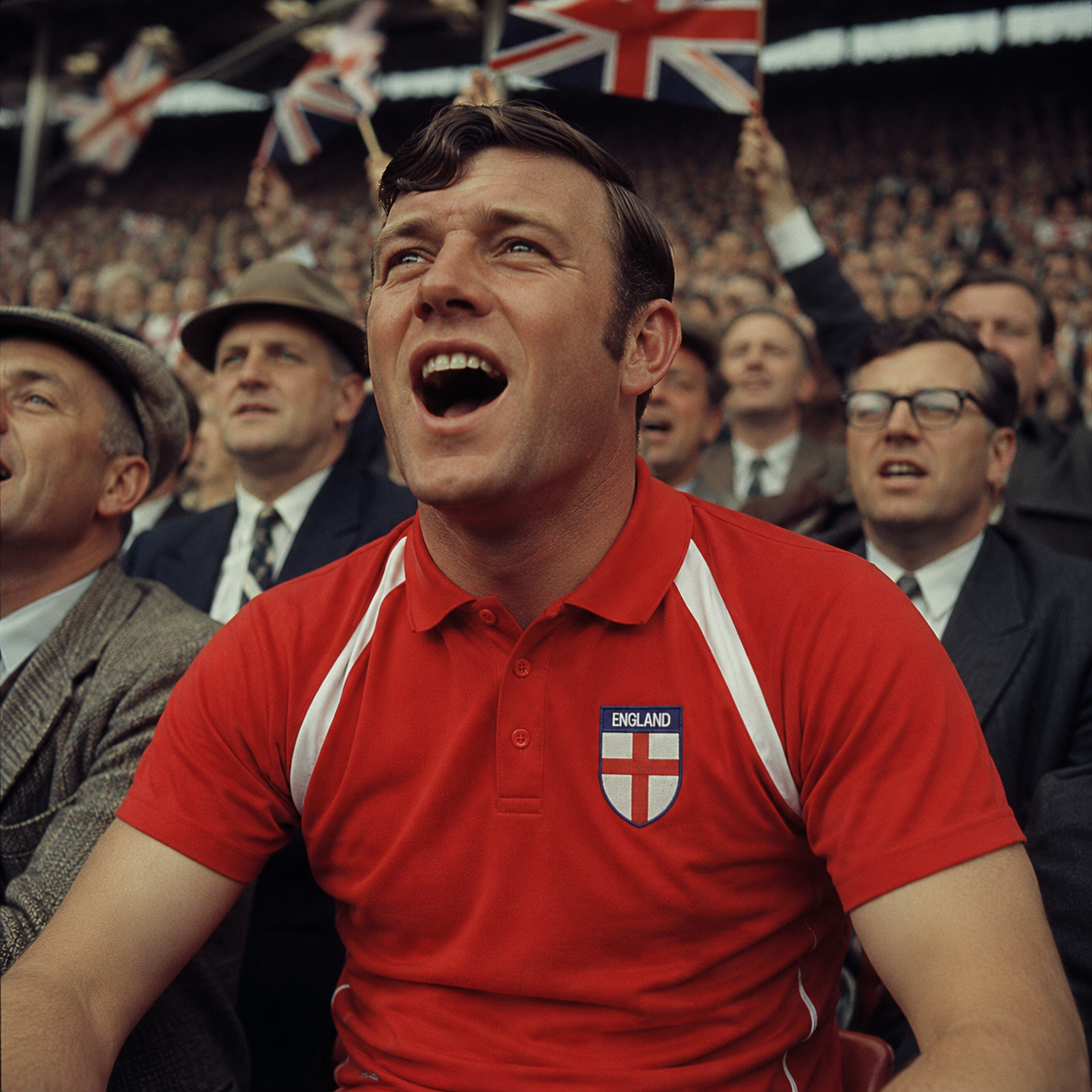 England Football Retro Shirt