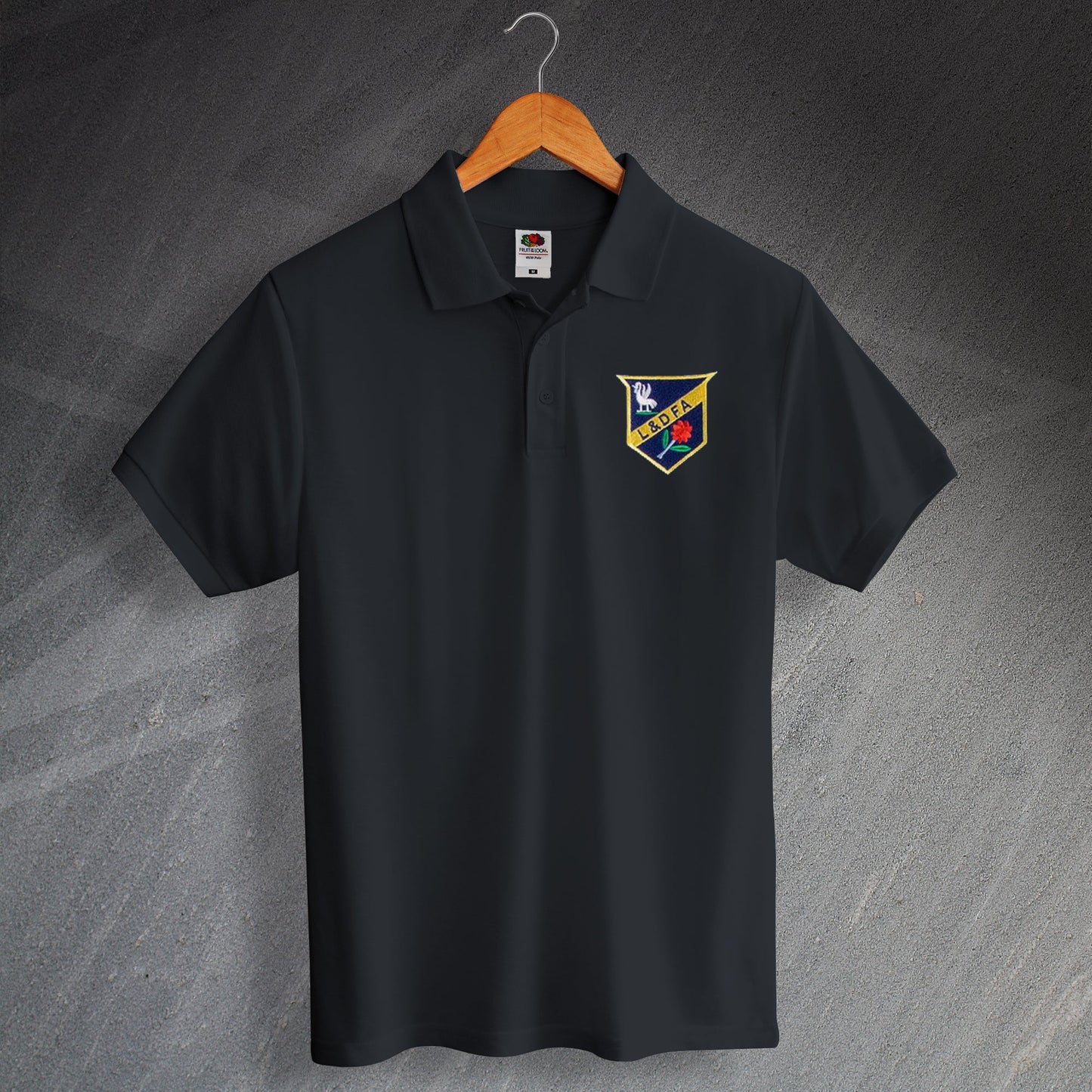 Retro Everton Polo Shirt